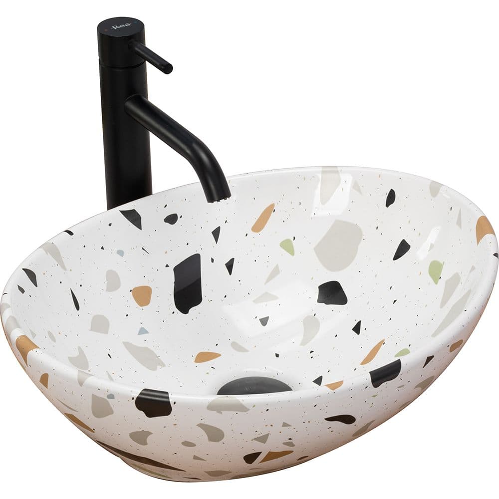 BÄNKSKIVA TVÄTTSTÄLL REA SOFIA TERAZZO TERRAZZO TERRAZZO