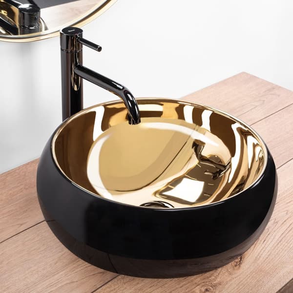 UDSALG LUNA GULD/SORT HÅNDVASK
