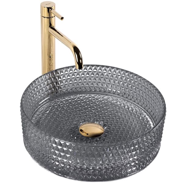 TVÄTTSTÄLL CRISTAL 35 BLACK - BÄNKMONTERAD