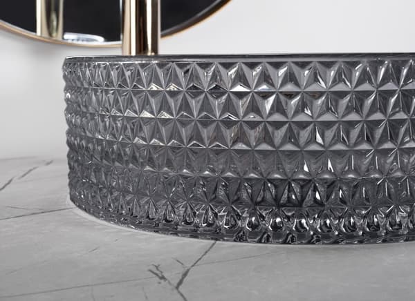 TVÄTTSTÄLL CRISTAL 35 BLACK - BÄNKMONTERAD