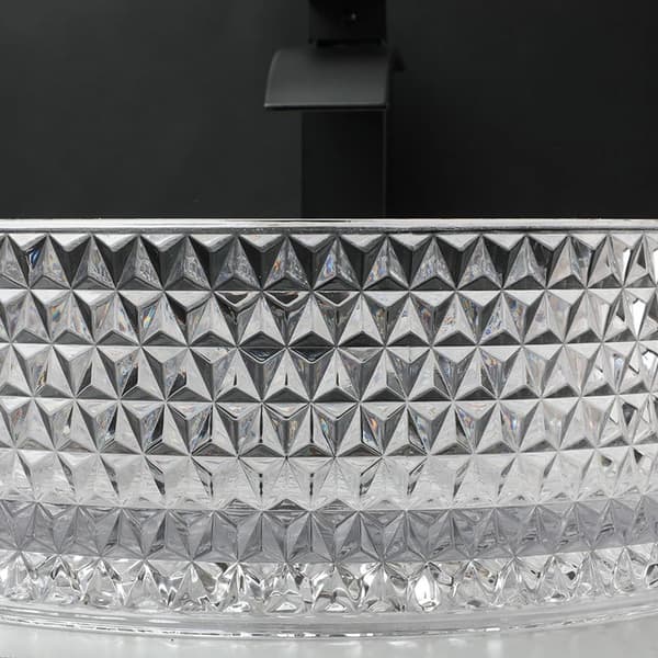 TVÄTTSTÄLL CRISTAL 35 TRANSPARENT - BÄNKMONTERAD