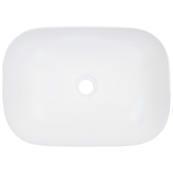 vidaXL håndvask 45,5 x 32 x 13 cm keramik hvid -  Badeværelsesvaske
