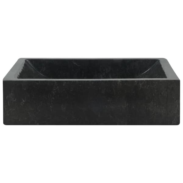 Pesuallas 45x30x12 cm marmori korkeakiilto musta - Pesuallas - Pesualtaat - Home & Living