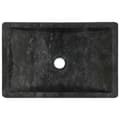 Pikkukuva 5 / 11: Pesuallas 45x30x12 cm marmori korkeakiilto musta - Pesuallas - Pesualtaat - Home & Living