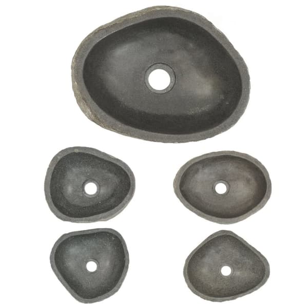 Handfat flodsten oval 29-38 cm - Handfat - Hand Fat - Home & Living