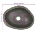 Miniatyrbild 9 av 10: Handfat flodsten oval 29-38 cm - Handfat - Hand Fat - Home & Living