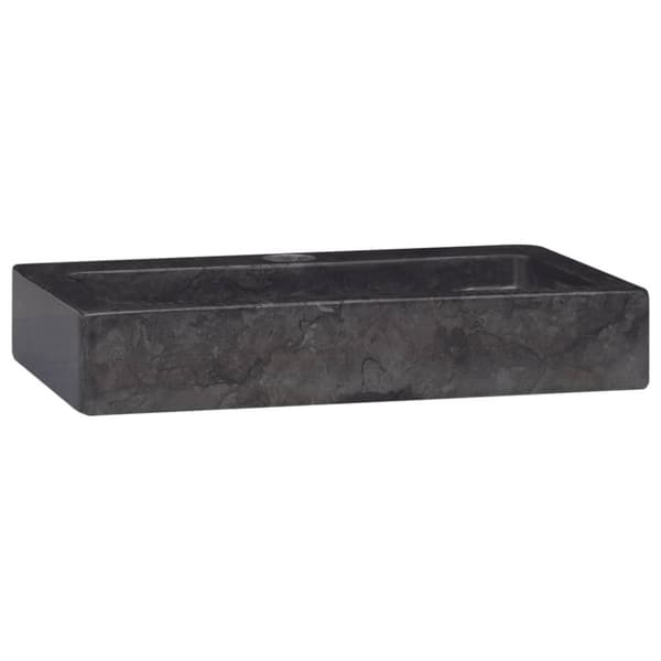 Væghængt håndvask 38x24x6,5 cm marmor sort - Håndvask - Håndvaske - Home & Living
