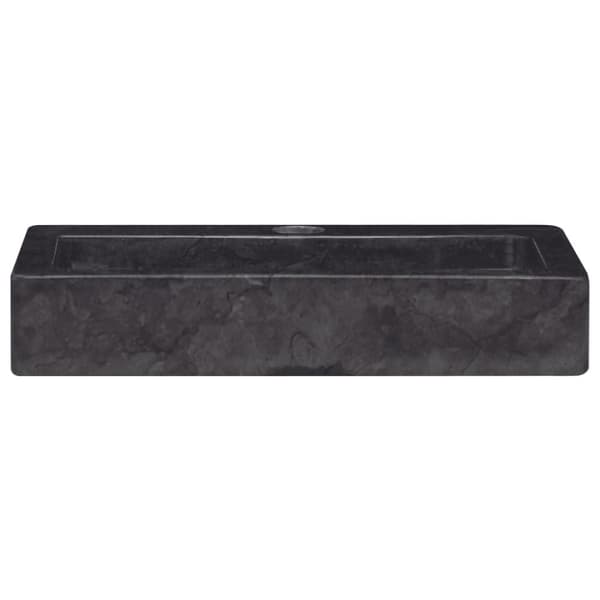 Væghængt håndvask 38x24x6,5 cm marmor sort - Håndvask - Håndvaske - Home & Living