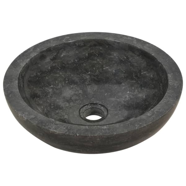 Pesuallas marmori 40x12 cm musta - Pesuallas - Pesualtaat - Home & Living