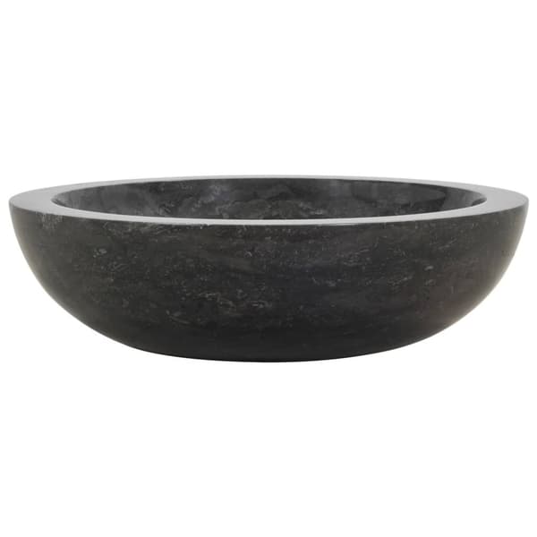 Pesuallas marmori 40x12 cm musta - Pesuallas - Pesualtaat - Home & Living