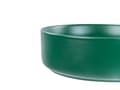 Pikkukuva 4 / 4: Pesuallas vihreä keraaminen pyöreä 37 cm matta kylpyhuoneeseen moderni tyyli