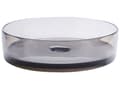 Miniatyrbilde 4 av 6: Benkeplate Servant Svart Gjennomsiktig Solid Overflate 360 mm Rund Baderomsservant