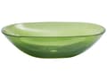 Miniatyrbilde 4 av 7: Benkeplate med grønn heldekkende overflate 340 x 360 mm Semi-transparent baderomsservant