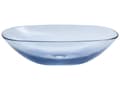 Miniatyrbilde 4 av 7: Benkeplate med blå heldekkende overflate 340 x 360 mm Semi-transparent baderomsservant