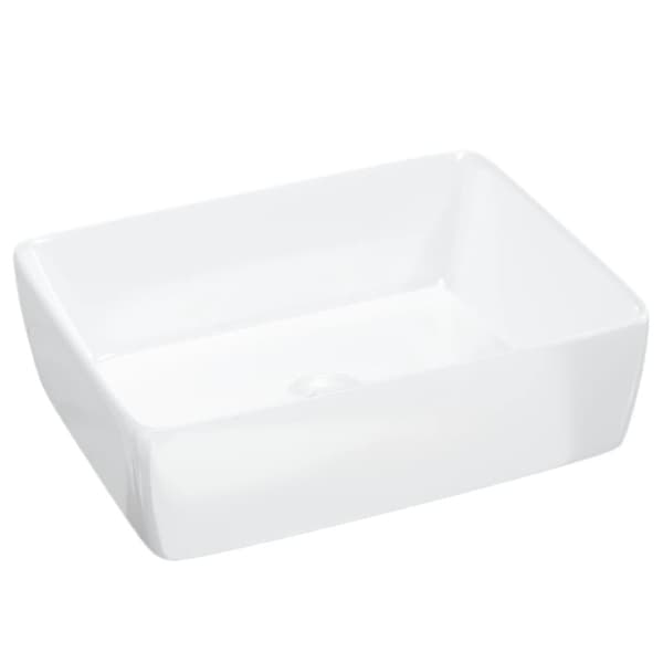 Handfat vit 48x37x13 cm keramik rektangulärt