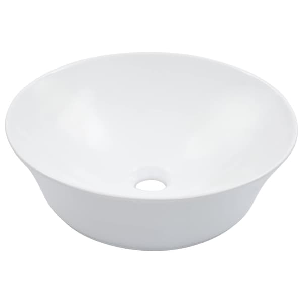 Handfat 41x12,5 cm keramik vit