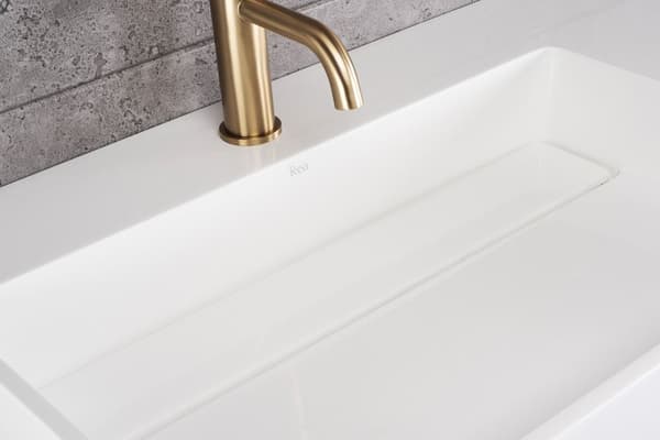 Kompositvask REA Archi 75 CM Hvid
