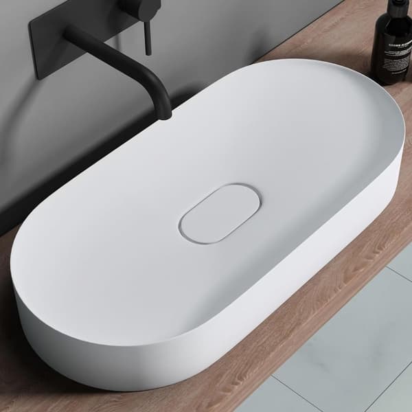 Kompositvask REA IRIS 71 CM Hvid