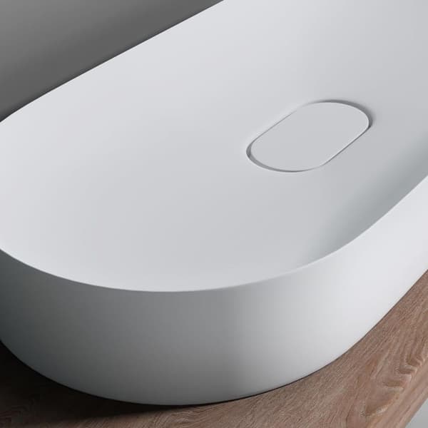Kompositvask REA IRIS 71 CM Hvid