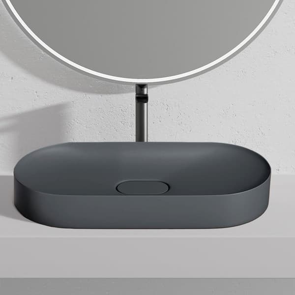 Kompositvask REA IRIS 71 CM Mat Grå