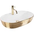 Pikkukuva 1 / 6: PÖYTÄTASON PESUALLAS REA AURA 61 BRUSH GOLD WHITE
