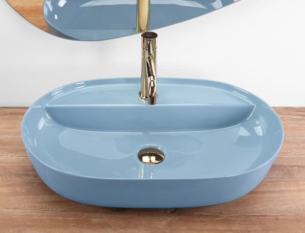BORDMONTERET HÅNDVASK REA AURA 61 BLUE