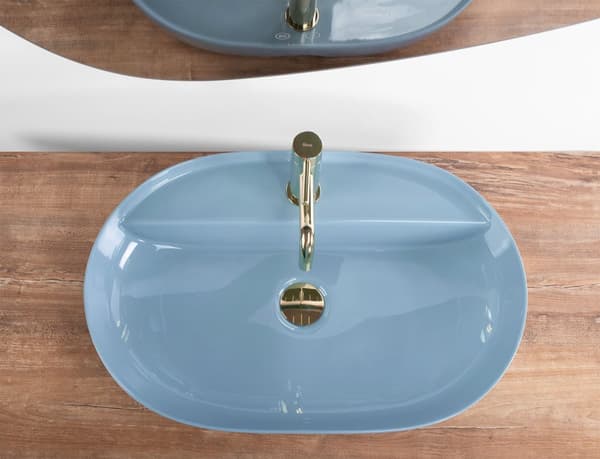 BORDMONTERET HÅNDVASK REA AURA 61 BLUE