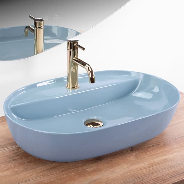 BORDMONTERET HÅNDVASK REA AURA 61 BLUE