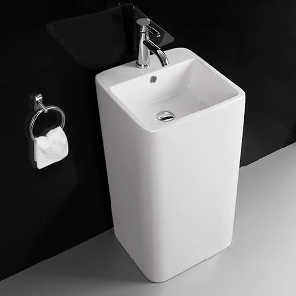 KERAAMINEN VAPAASTI SEISOVA PESUALLAS CALANI FRISA WHITE