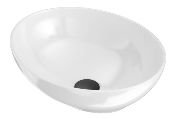 rund VASK TIL BORD + SORT ARMATUR + PROP