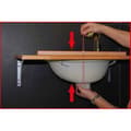 Miniatyrbild 2 av 4: KS Tools 2-delat tvättställsinstallationsset 123.0080