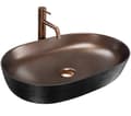 Pikkukuva 2 / 6: JALUSTALLINEN PESUALLAS REA CLEO 61 BRUSH COPPER BLACK
