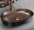 Pikkukuva 1 / 6: JALUSTALLINEN PESUALLAS REA CLEO 61 BRUSH COPPER BLACK