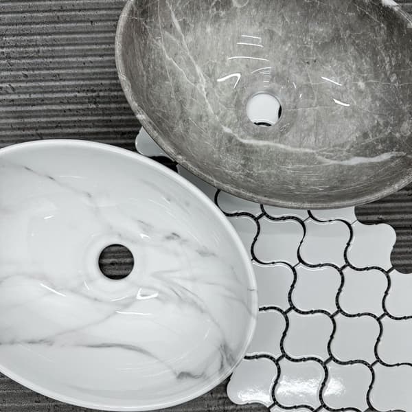 HÅNDVASK PÅ PIEDESTAL REA SOFIA MINI GRIGIO GREY