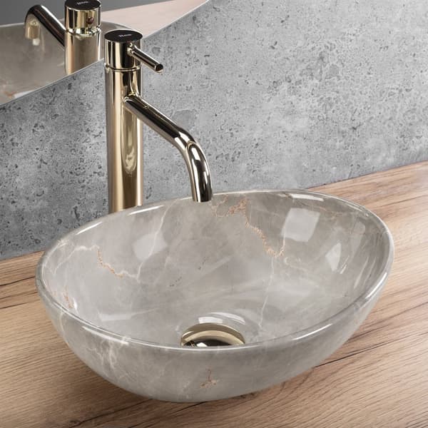 HÅNDVASK PÅ PIEDESTAL REA SOFIA MINI KASHMIR GREY