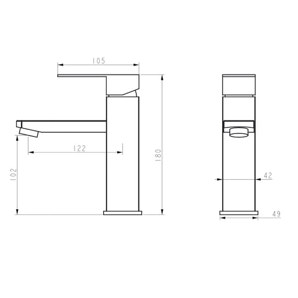 WEZER PRO1B-02 håndvaskhane