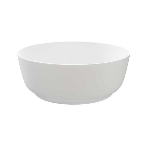 VikingBad Tuva Bolleservant Ø38cm Hvit matt