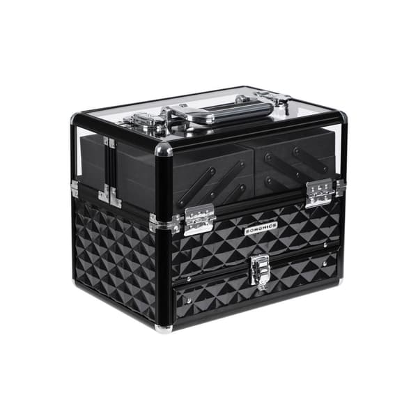 Sminkfodral svart transparent