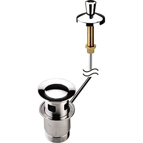 Bristan L Basin13 C Round Pop Up C Slot Handfat Avlopp, Krom - W BASIN13 C