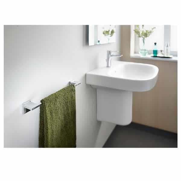 Toallero tvättställ 60cm cromo