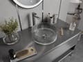 Miniatyrbild 2 av 4: Lavabo - vasque Mexen - 24053700 - Lira Vasque à Poser en Verre, Transparent