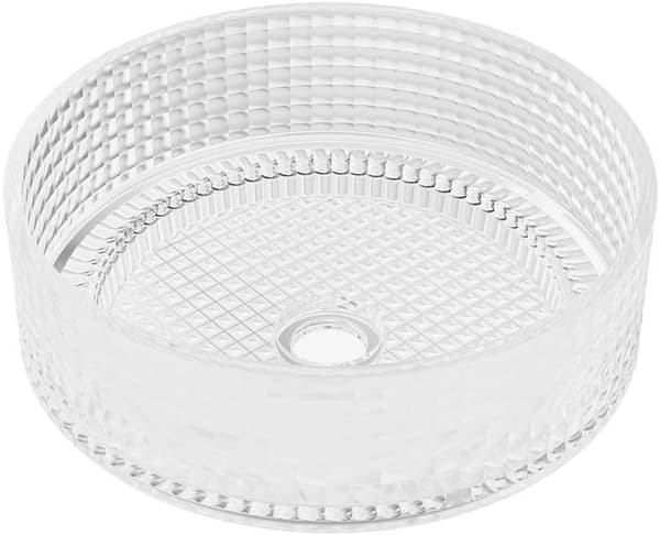 Lavabo - vasque Mexen - 24053700 - Lira Vasque à Poser en Verre, Transparent