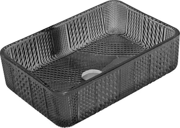 Lavabo - vasque Mexen - 24024670 - Akra Vasque à Poser en Verre, svart