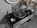 Miniatyrbild 2 av 4: Lavabo - Mexen vask - 24094200 - Olza Vask på benk i glass, transparent