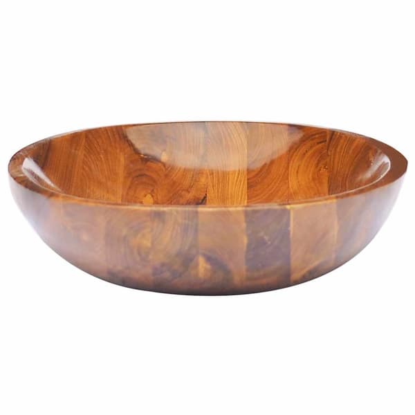 Handfat massiv teak 60x40x10 cm