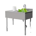 Miniatyrbillede 1 af 4: Rustfrit Stål Vask, Enkelt Skål, Moderne Design