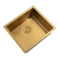 Miniatyrbillede 4 af 4: Guld Køkkenvask, Rektangulært Design, Rustfrit Stål