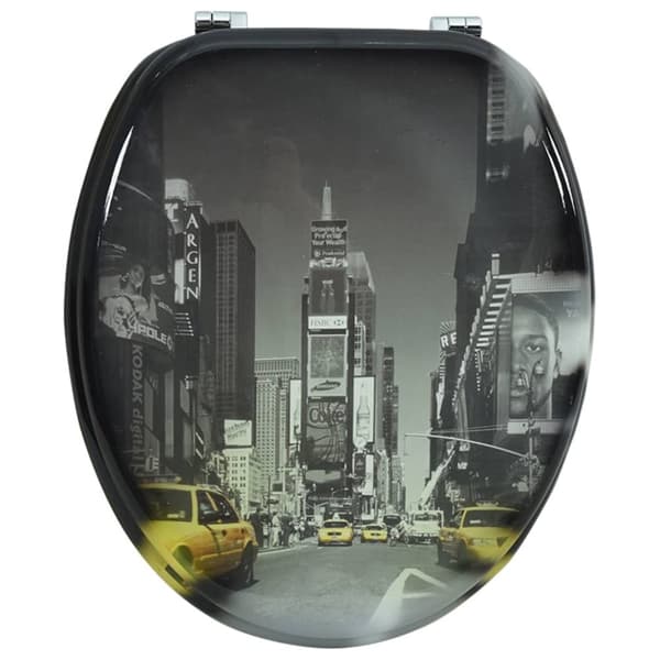 vidaXL Toalettsits i MDF New York
