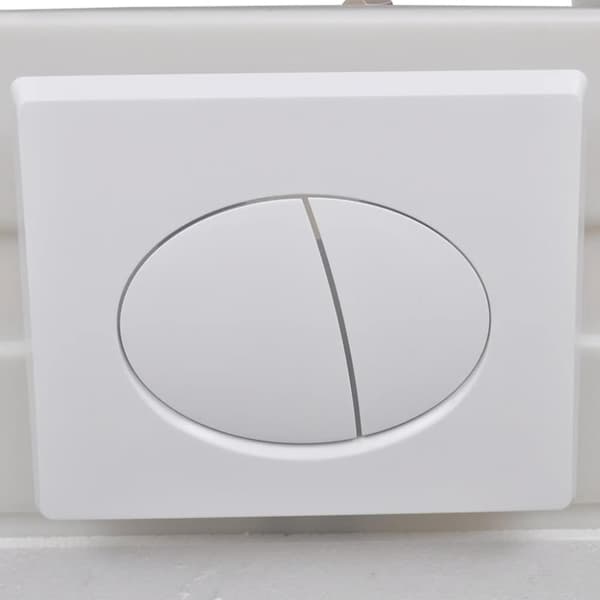 vidaXL Dold hög cistern 11 L 41x14x(110-125) cm