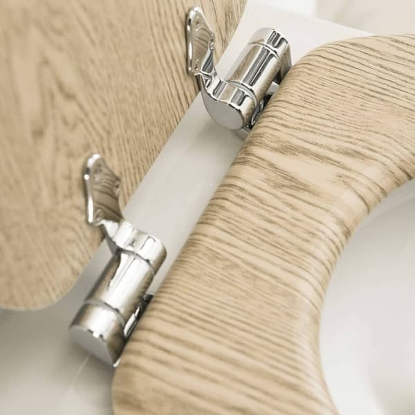 Tiger Toalettsits med mjuk stängning Scaffold MDF brun 252022546